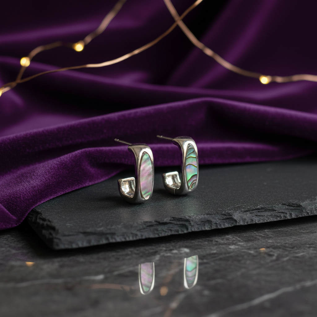 Pearl Chic Earrings - Silver